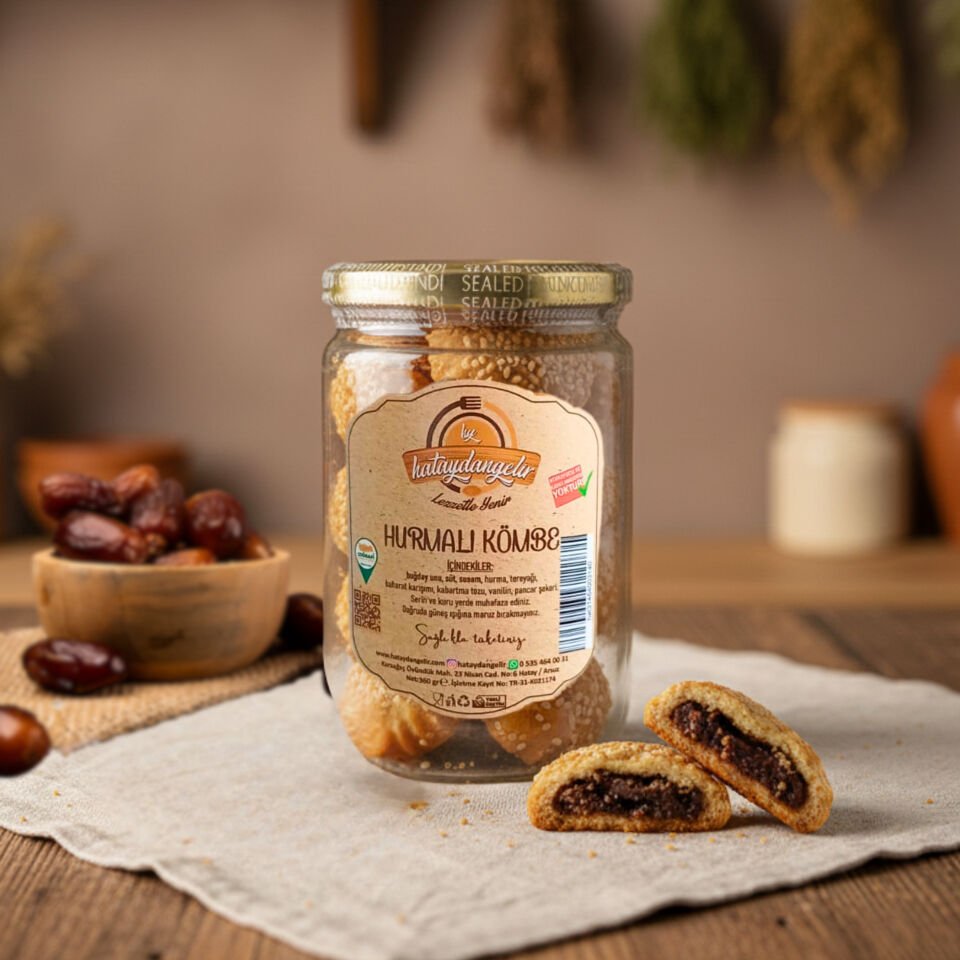 İkramlık Mini Kömbe Çeşitleri (660cc Kavanoz)