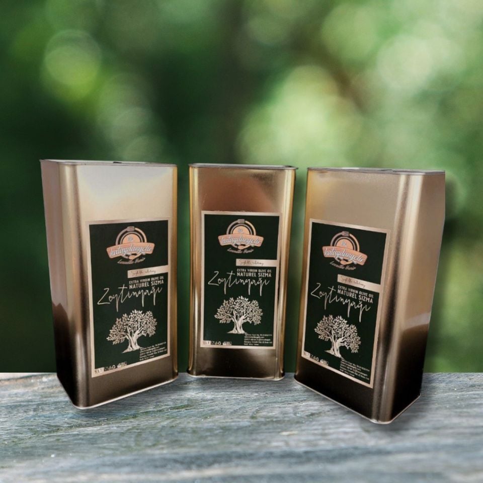 Zeytinyağı 0.5 Asit Soğuk Sıkım 5 Lt Teneke