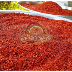 Ev Yapımı Taş Dövme Pul Biberi Baharatı(Acı)