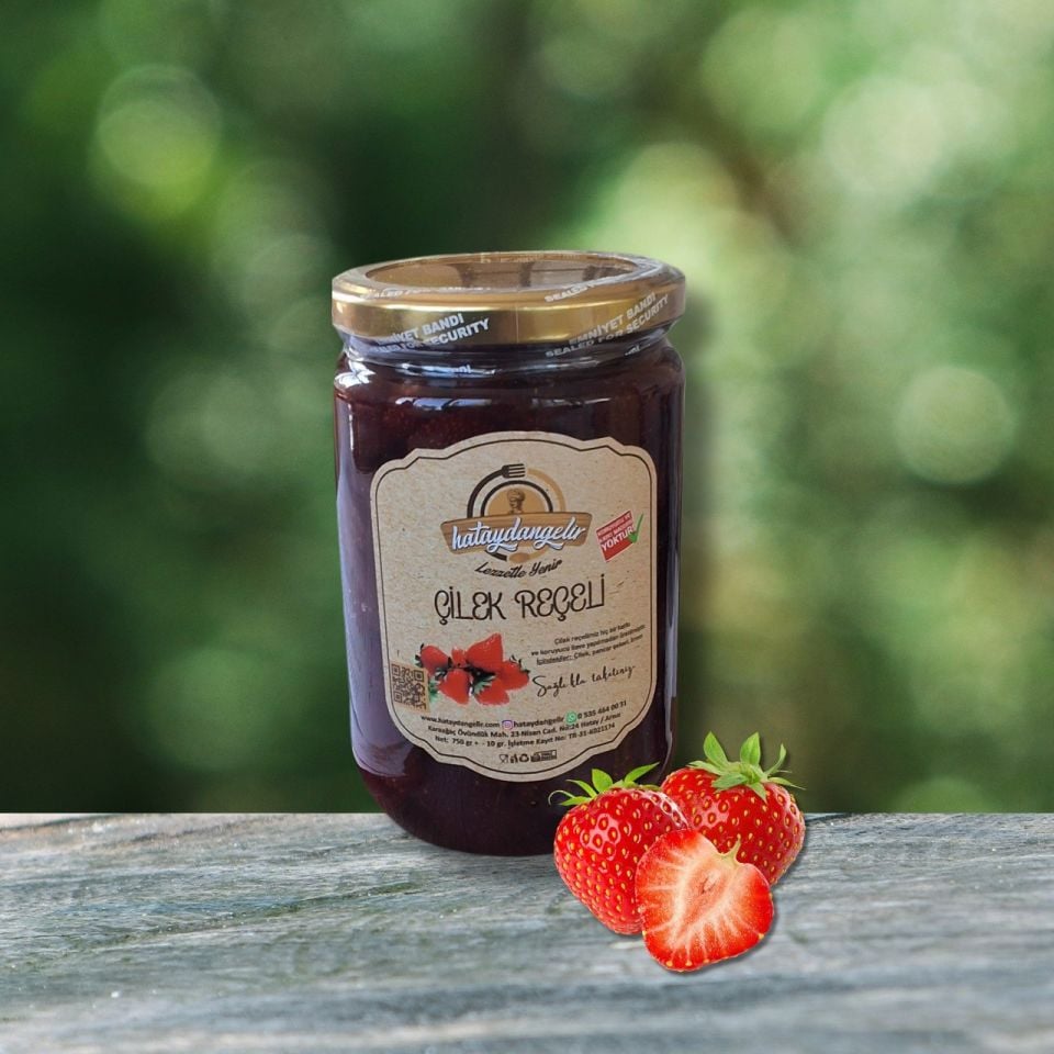 Çilek Reçeli Ev Yapımı
