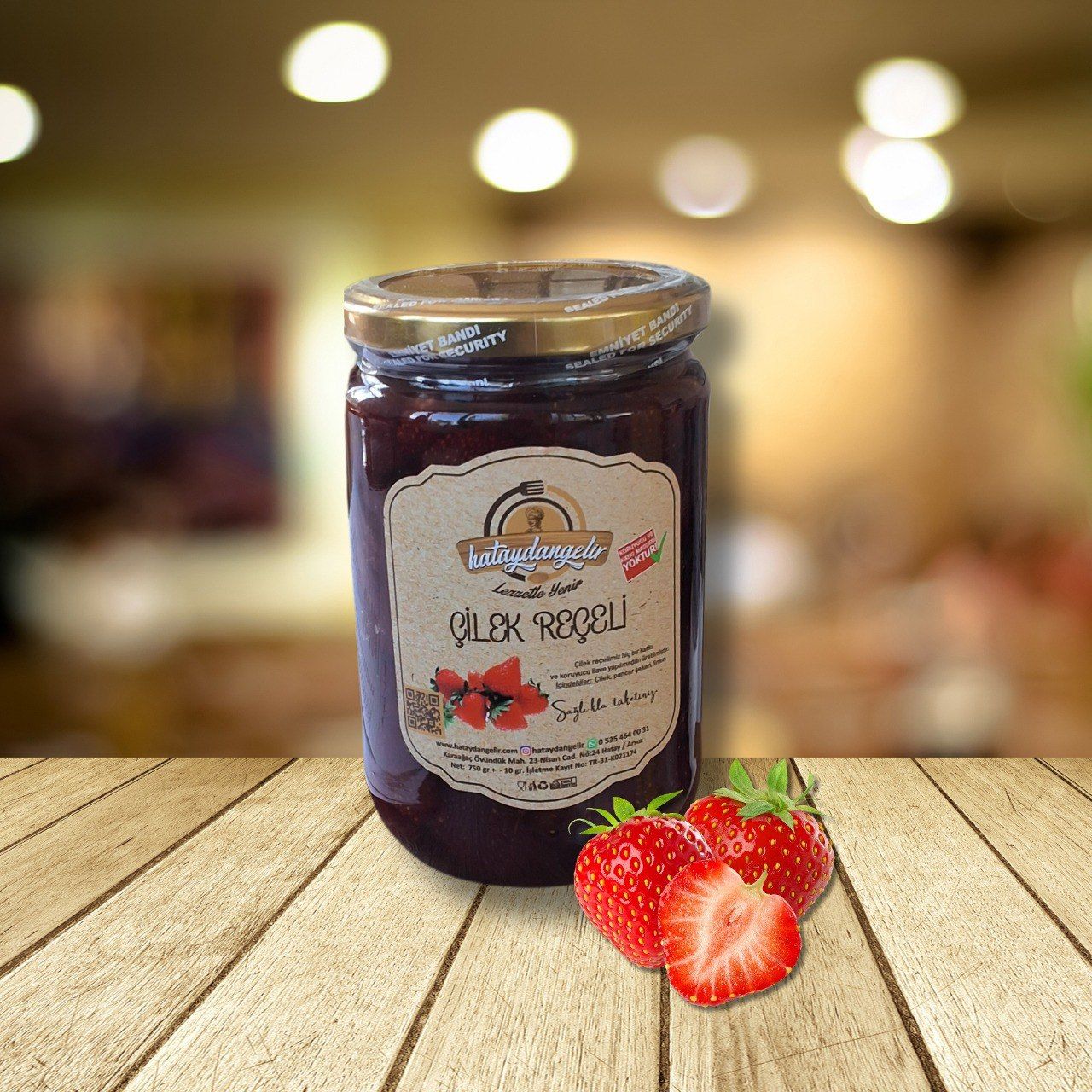 Çilek Reçeli Ev Yapımı