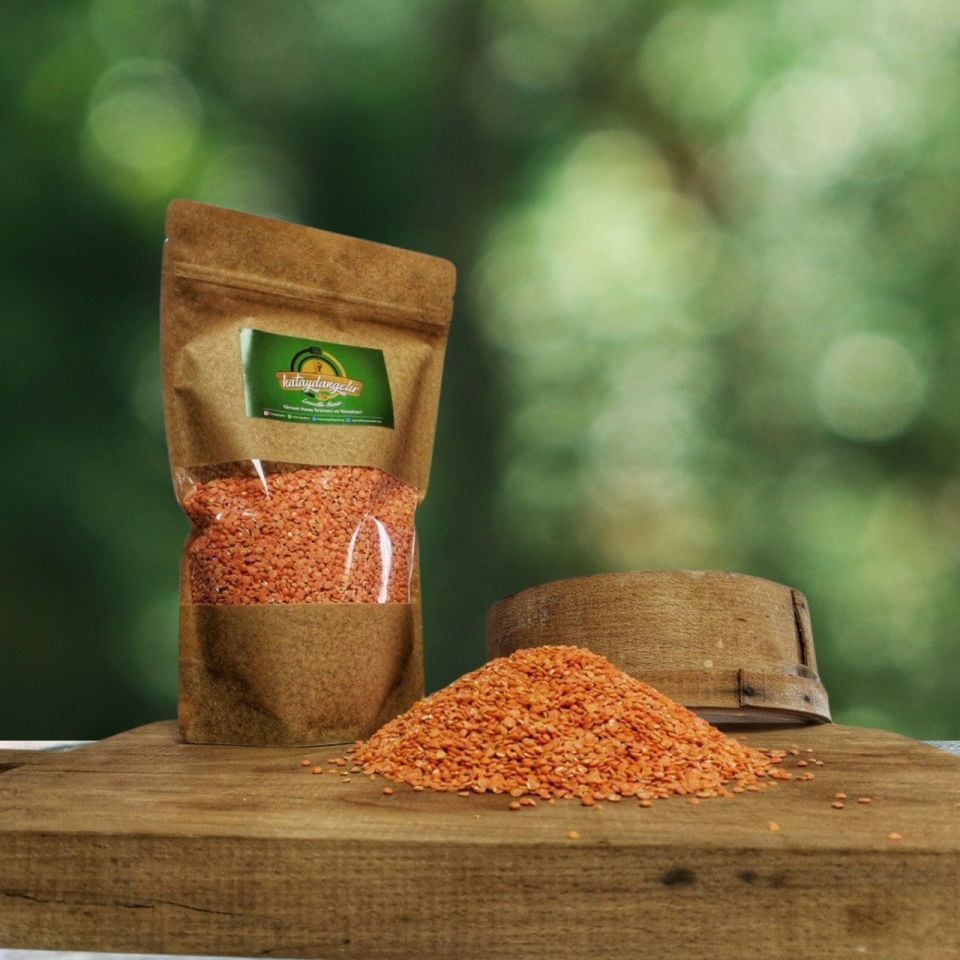 Yerli Üretim Kırmızı Mercimek ( 1 Kg'lık Paketlerde )