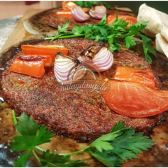 Kağıt Kebabı (Ekmekli)