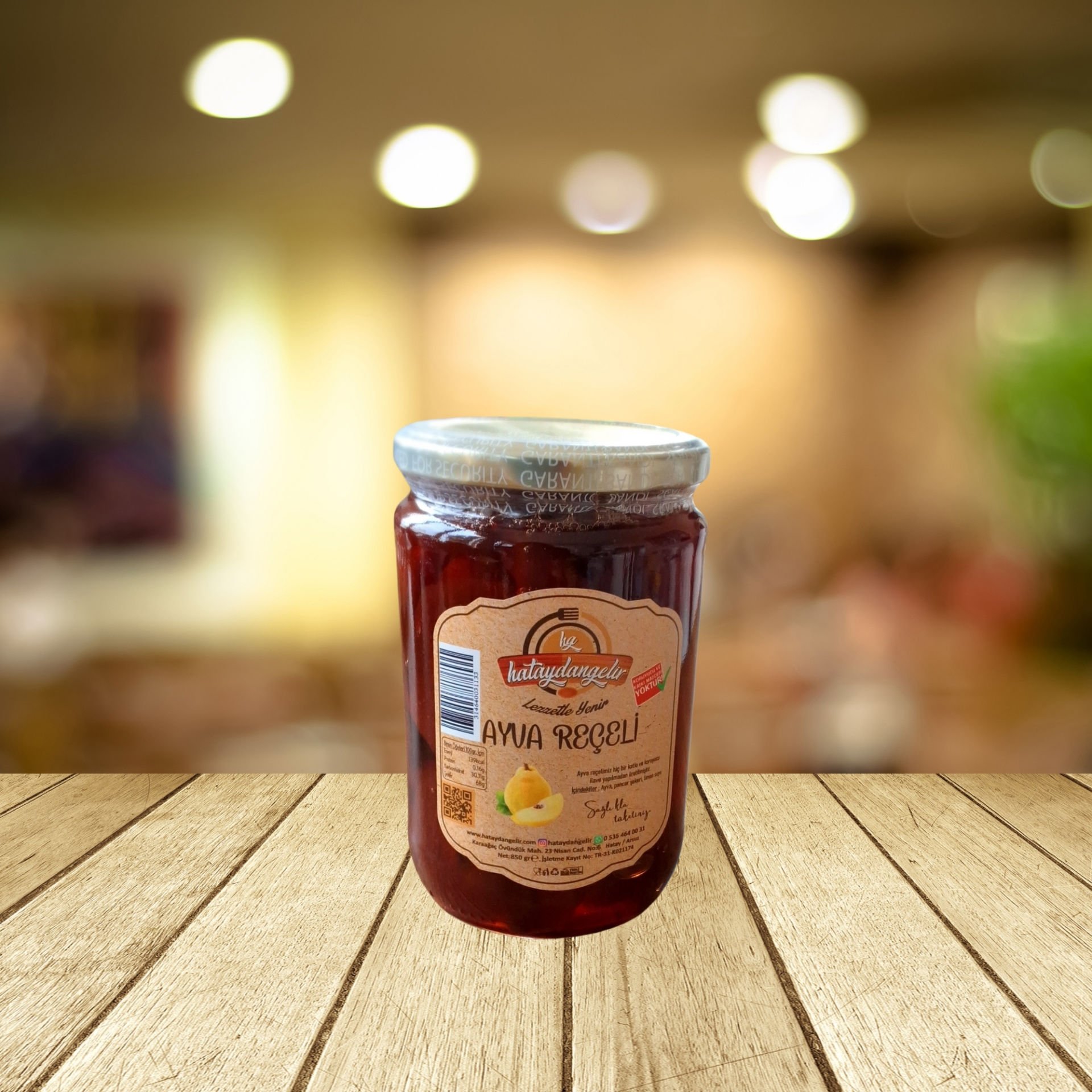 Ayva Reçeli 660cc Kavanoz