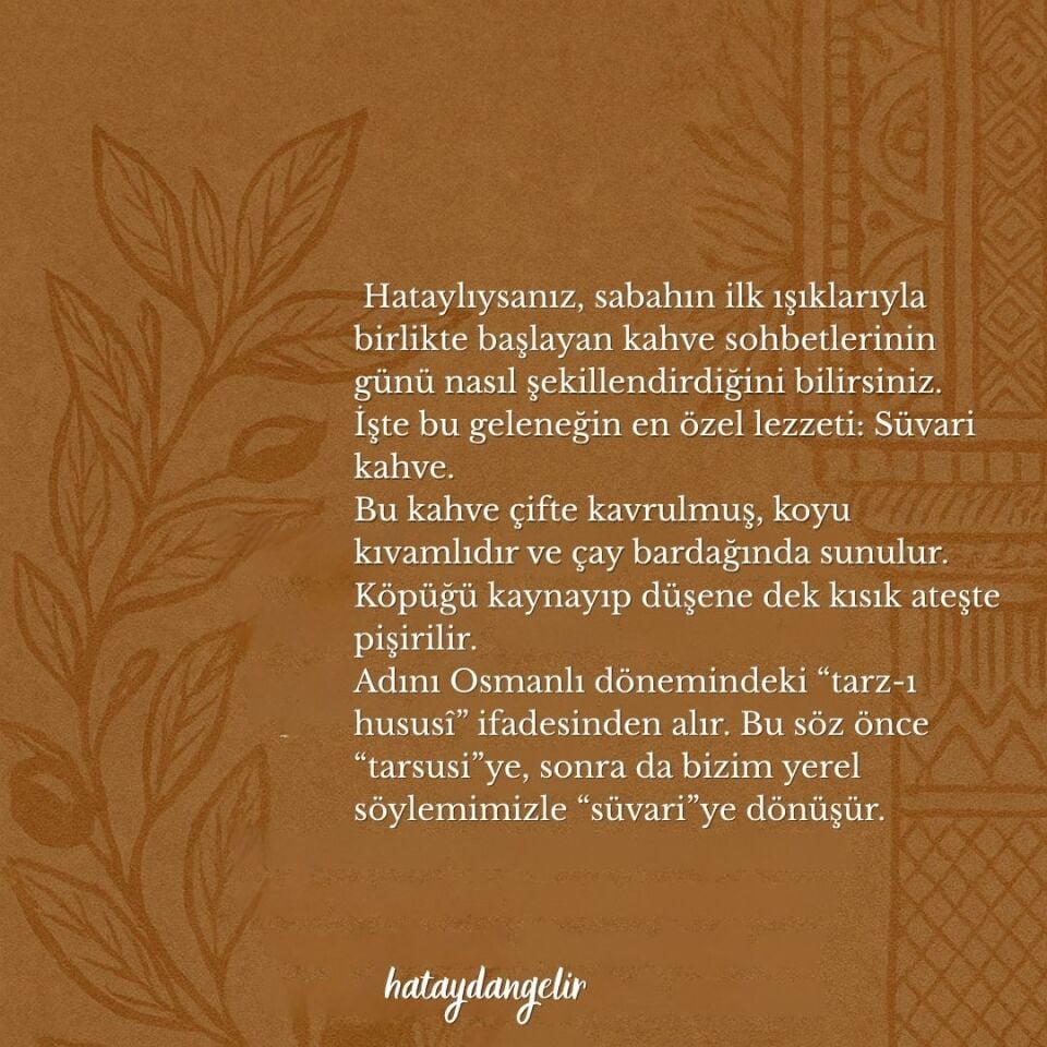 Hatay Çifte Kavrulmuş Türk Kahvesi