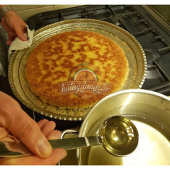 KÜNEFE (5-6 Porsiyon) Orjinal Tepsisi ve Şerbeti