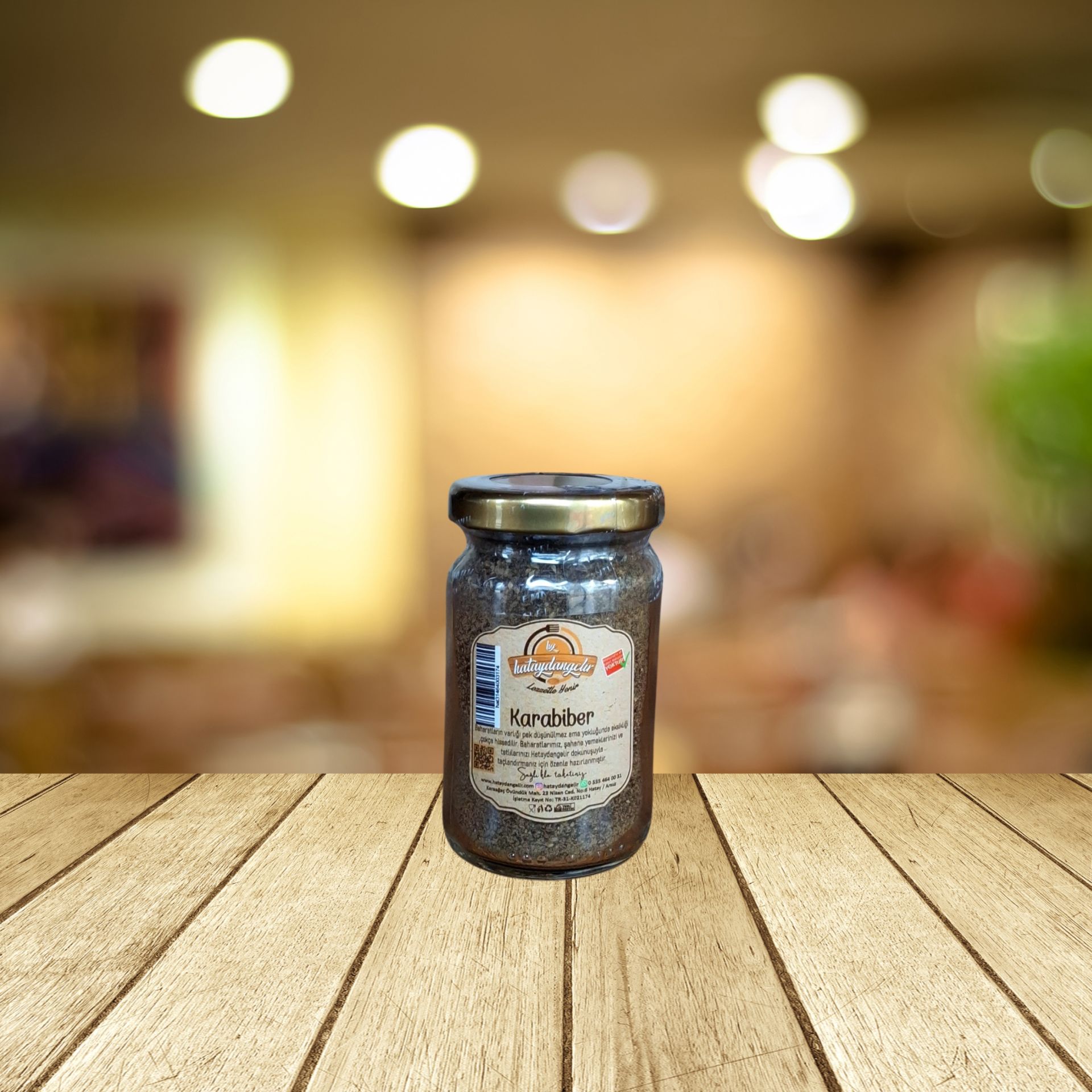 Karabiber (Mini Kavanoz baharat) 70 gr