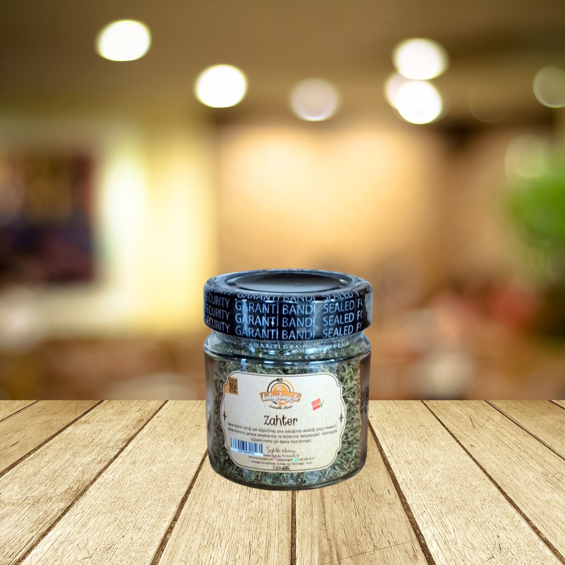 Kuru Zahter Kavanoz 50 gr