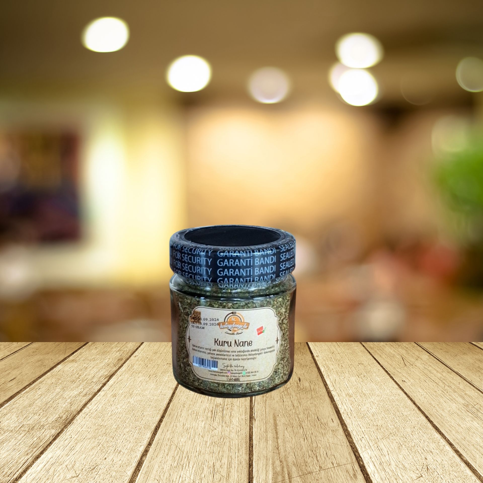 Kuru Nane Kavanoz 50 gr (baharat)