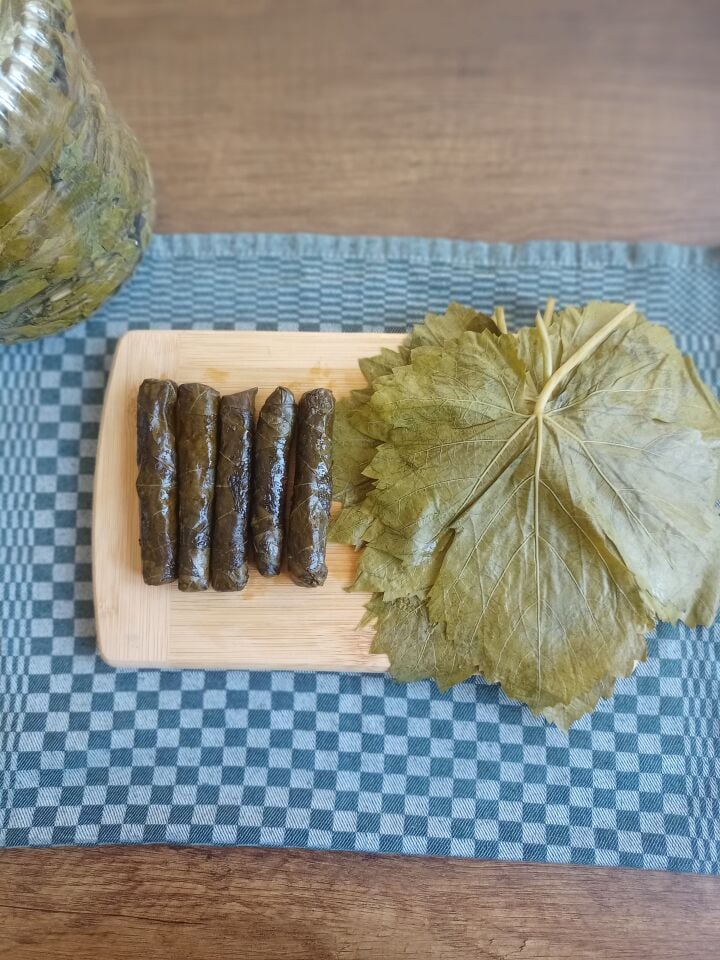 Salamura Asma Yaprağı 1 Kg  (Vakumlu Paket)