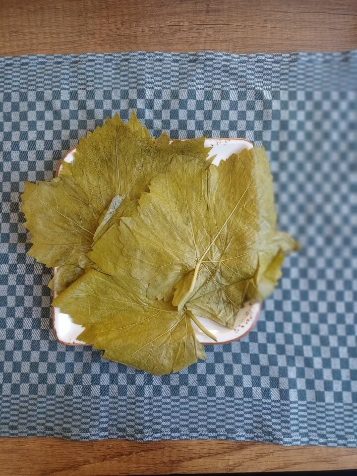 Salamura Asma Yaprağı 1 Kg  (Vakumlu Paket)