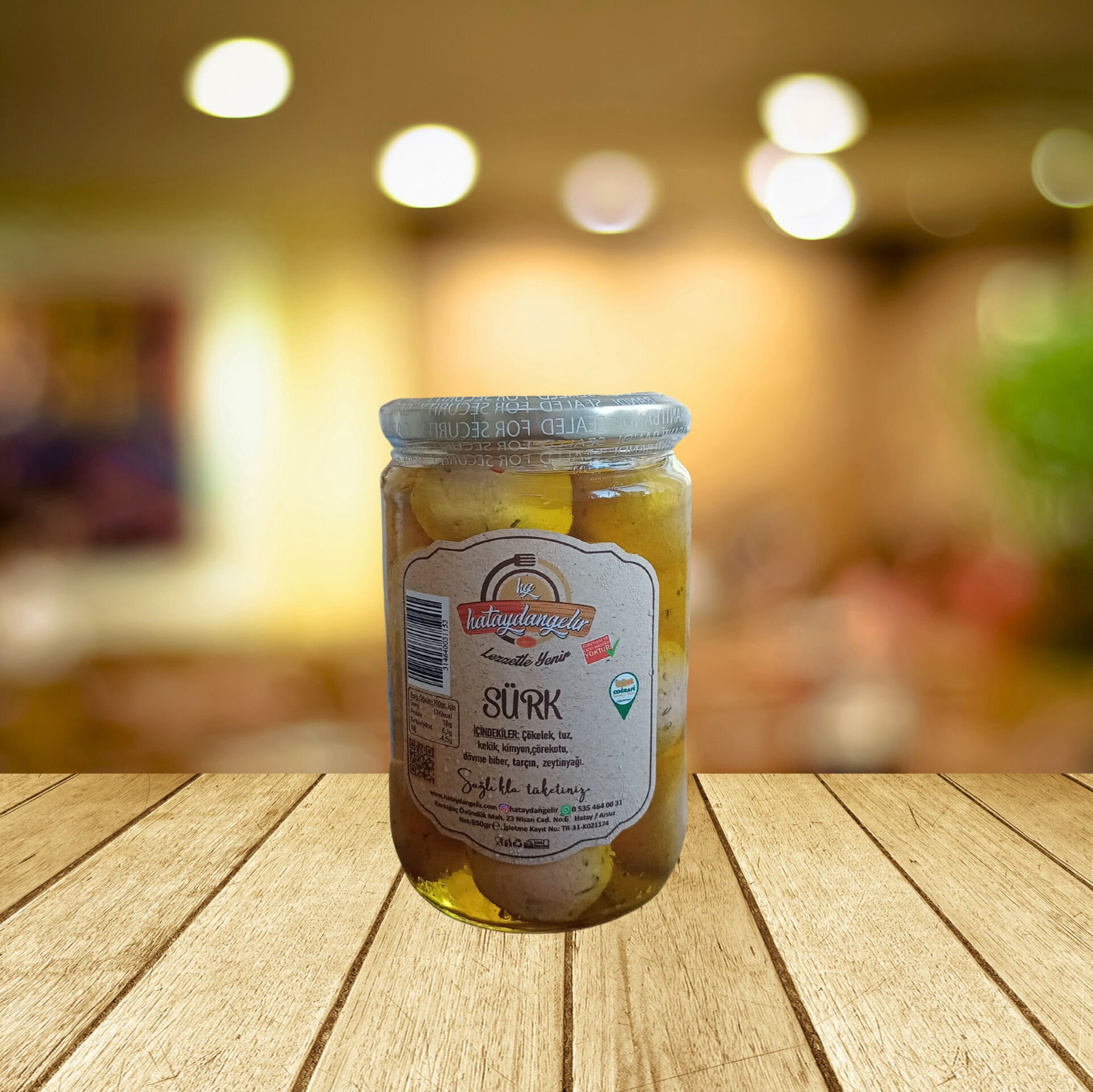 Kavanozda Yağlı Sürk (660 cc)