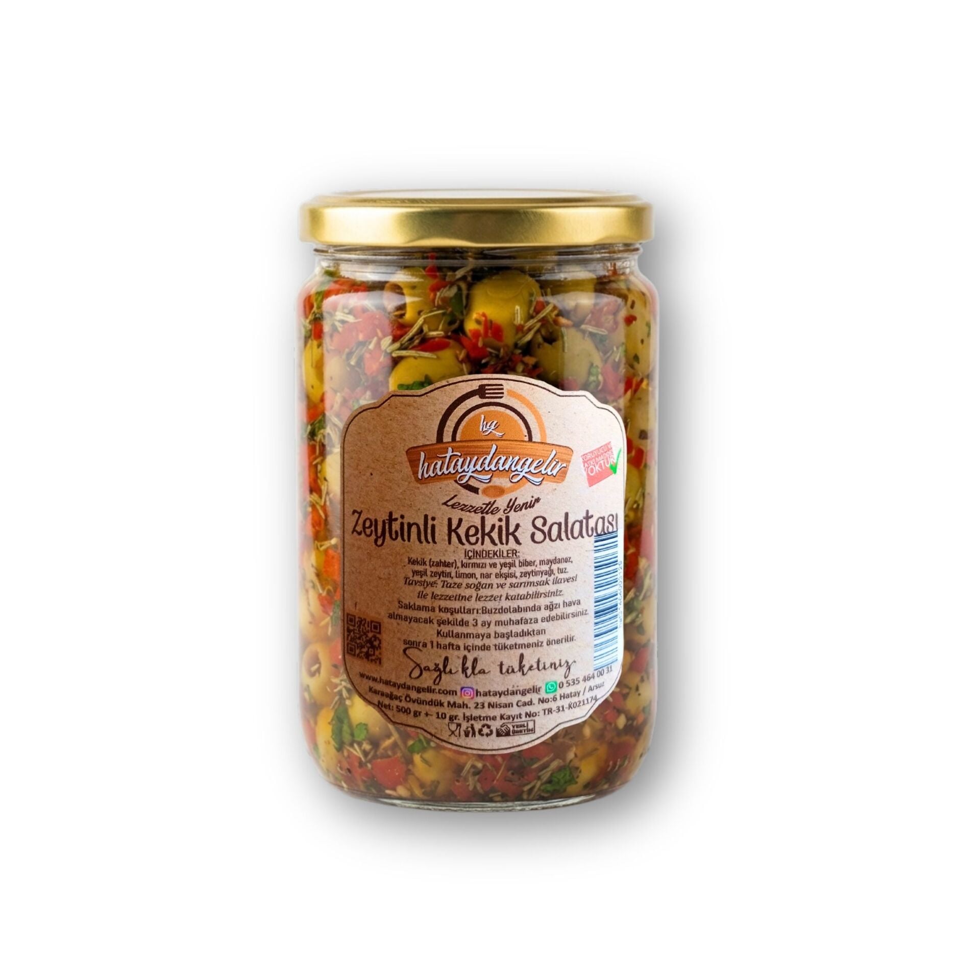 Zeytinli Kekik Salatası