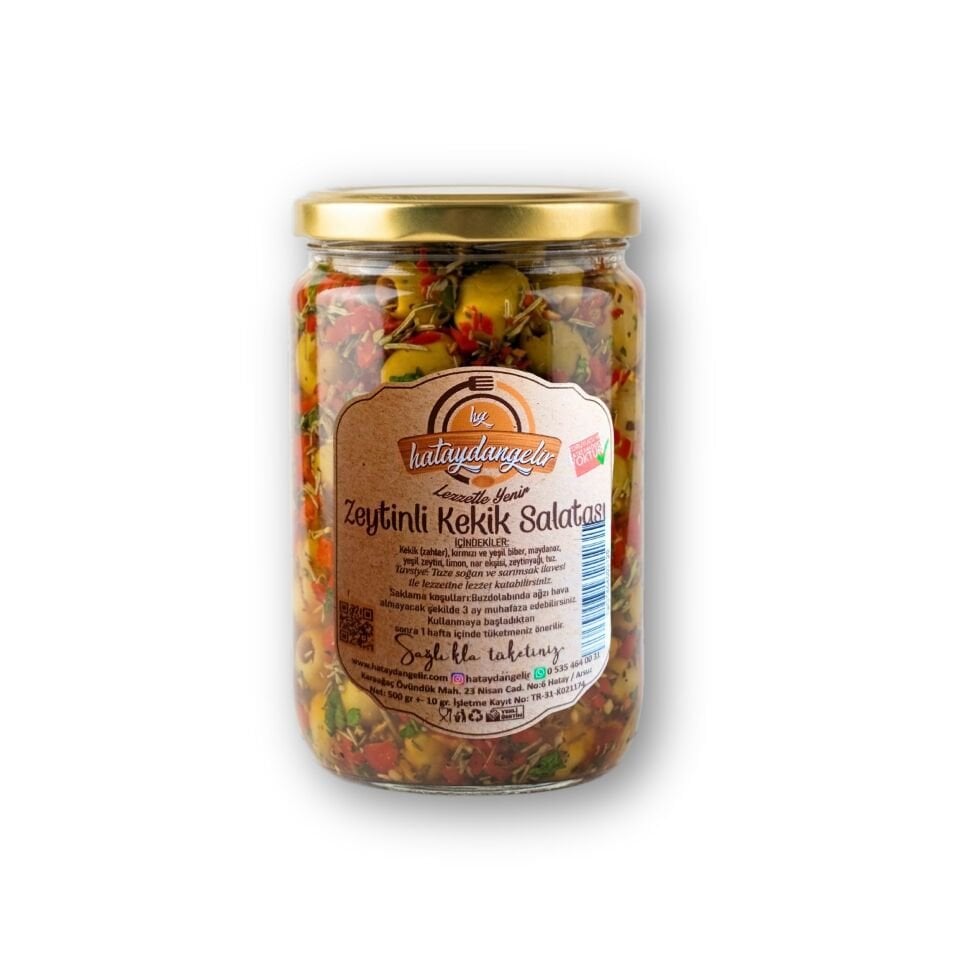 Zeytinli Kekik Salatası