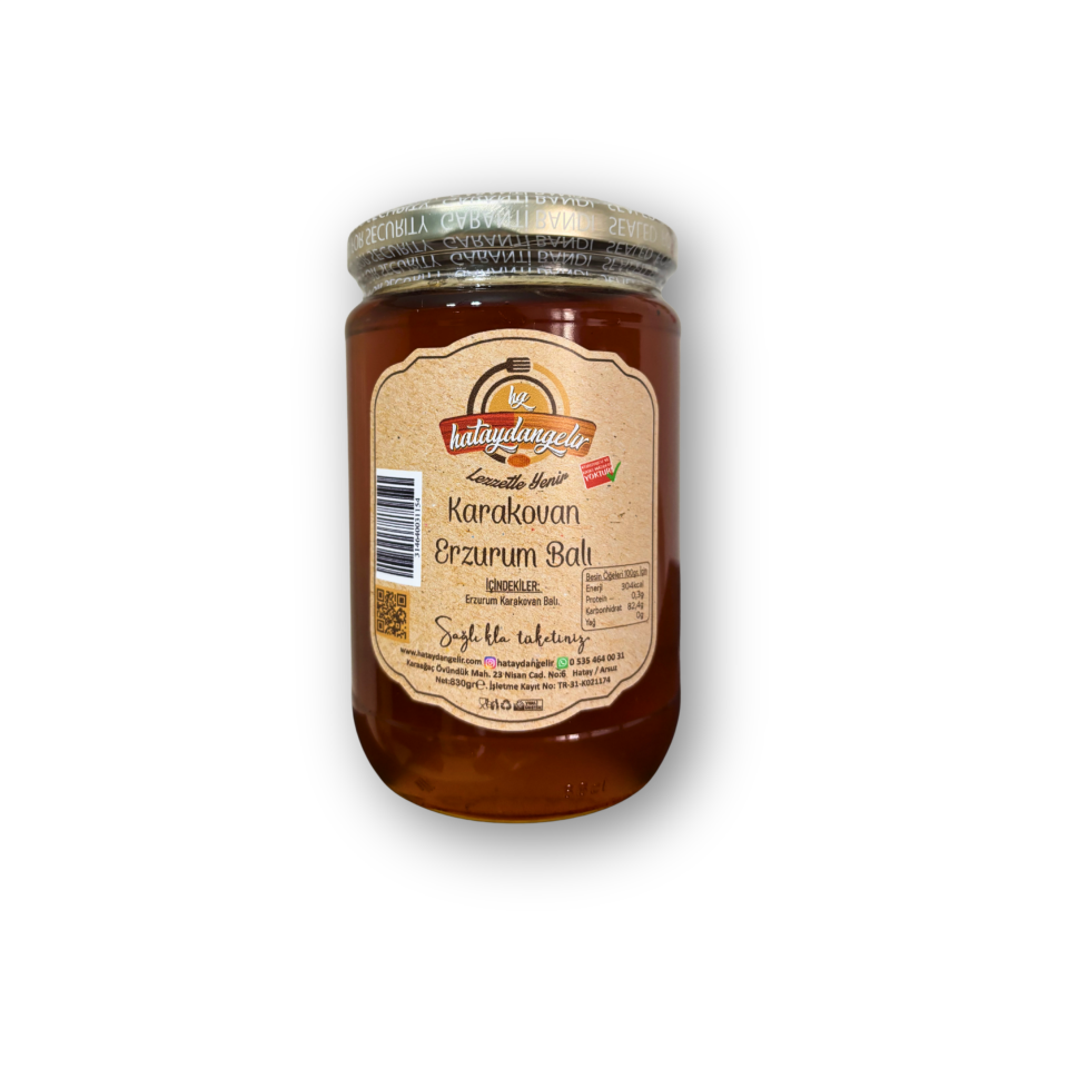 Erzurum Karakovan Balı (825 gr)